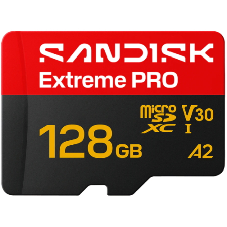 SanDisk SDSQXCJ-128G-GS6MA - karta pamięci 128GB, Extreme PRO microSD UHS-I